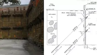 Shoring design - Excavation shoring design