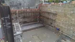 Soldier Pile & Lagging Walls in Deep Excavations