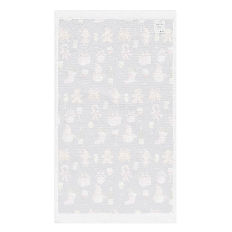 Thumbnail: Sip the Season Hand Towel - Purple