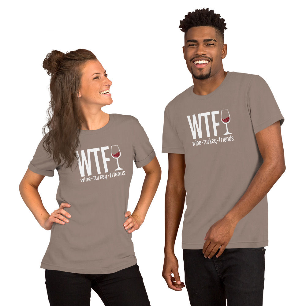 Wine, Turkey Friends Unisex T-Shirt
