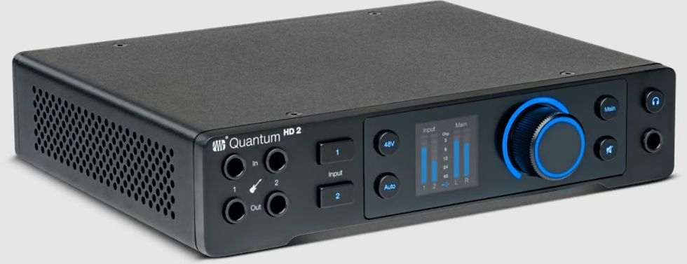 Interfaz de grabación Presonus