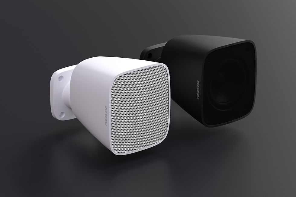 Miniatura: Altavoz de superficie con transformador de línea 100 V y baja impedancia.