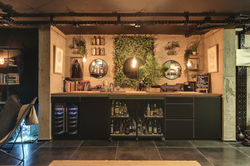 Basement bar