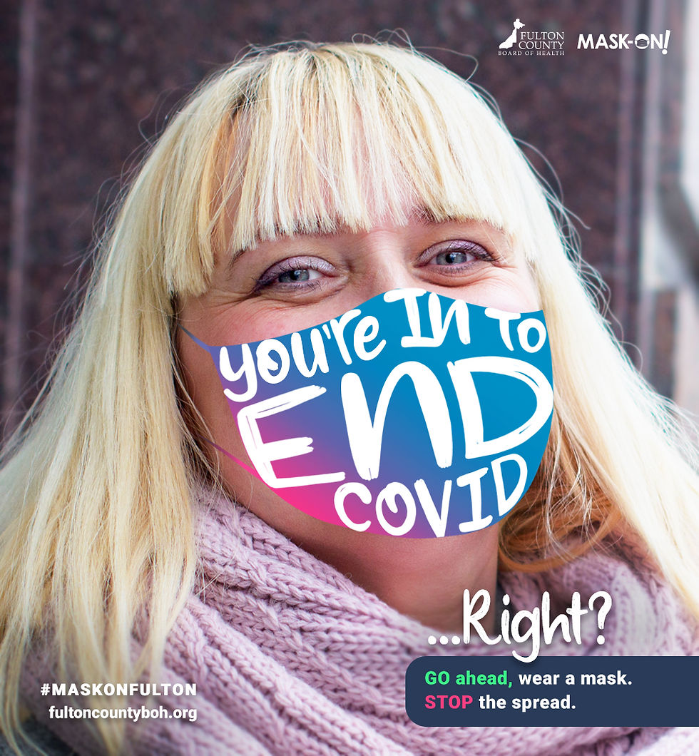 you're in to end covid, right - social media2