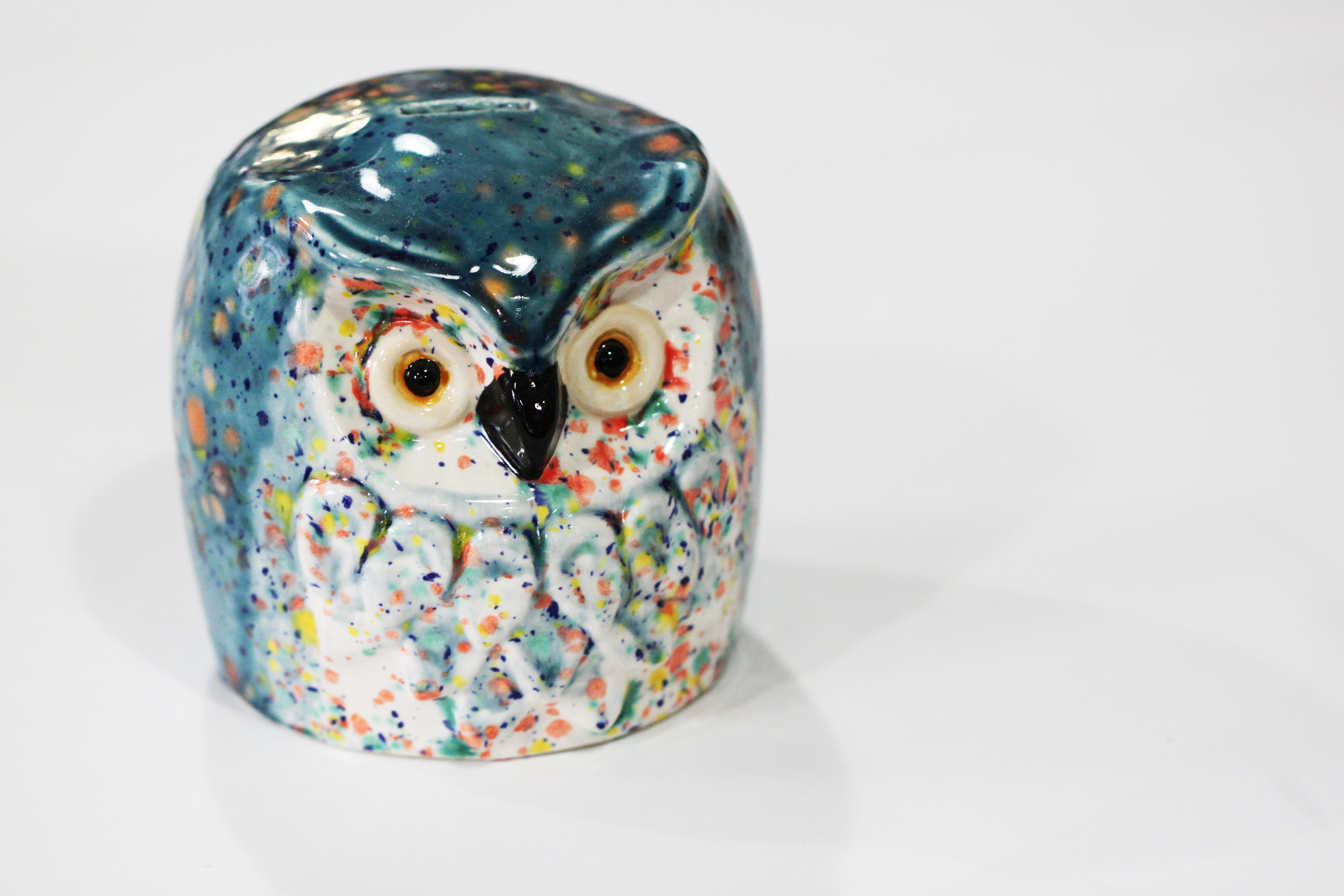 Slip cast Retro owl