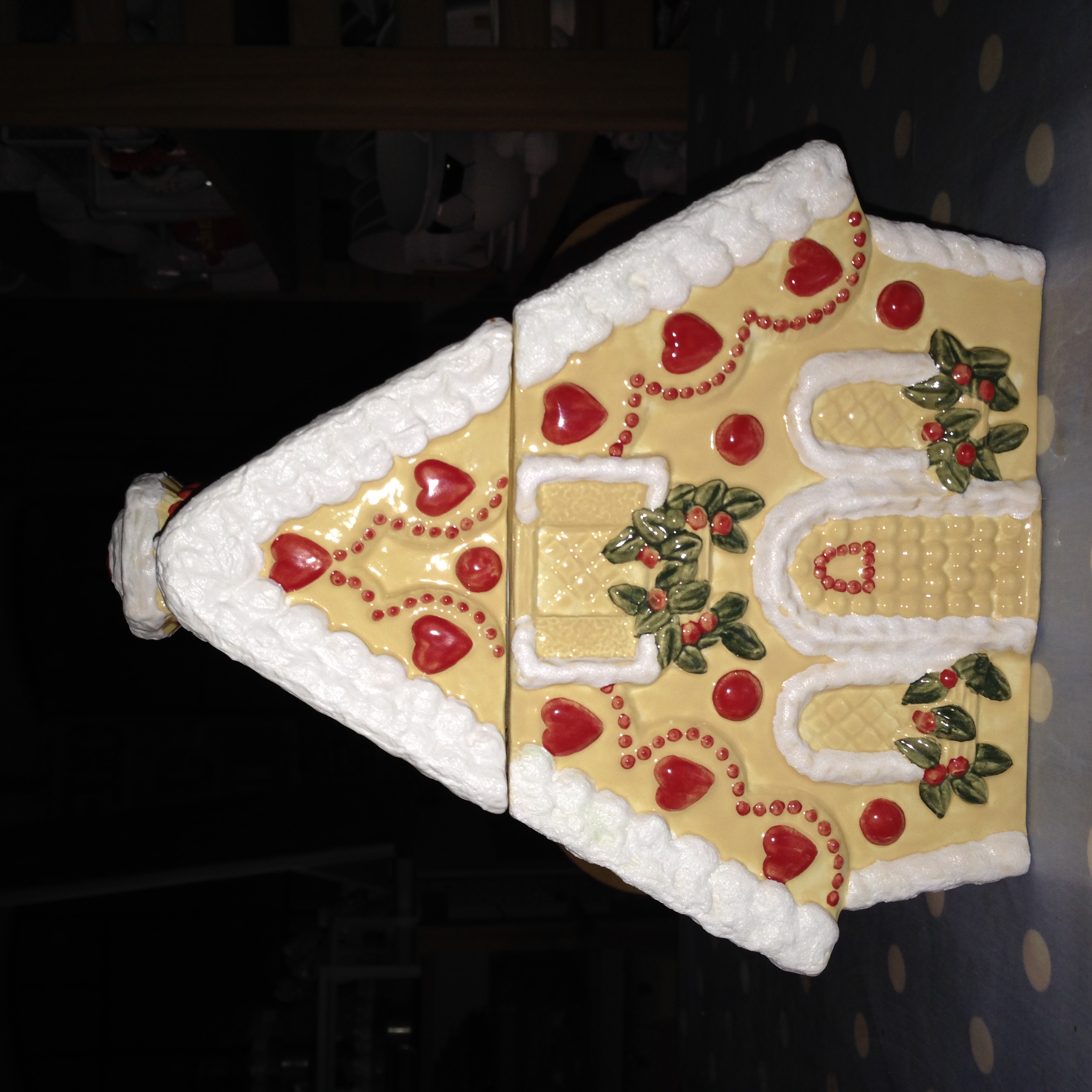 Gingerbread House Cookie Jar