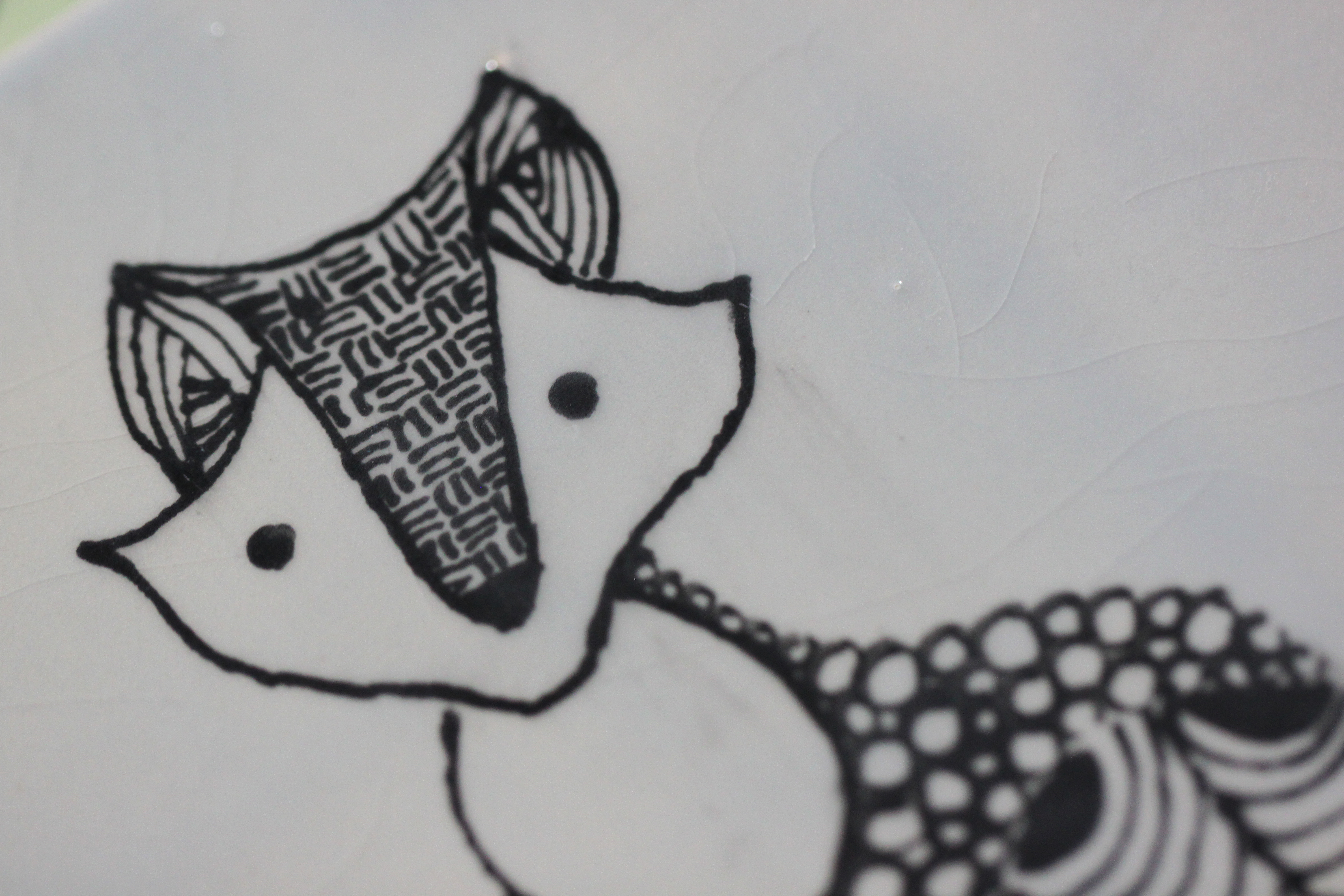Zentangle fun with Saz