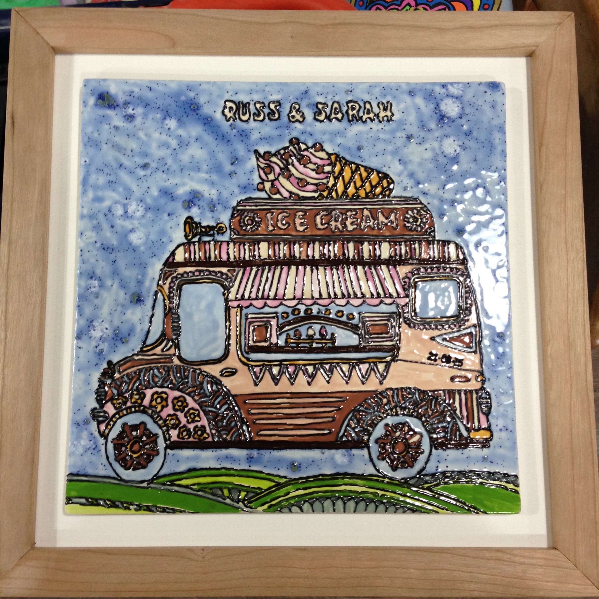 Commissioned wedding gift