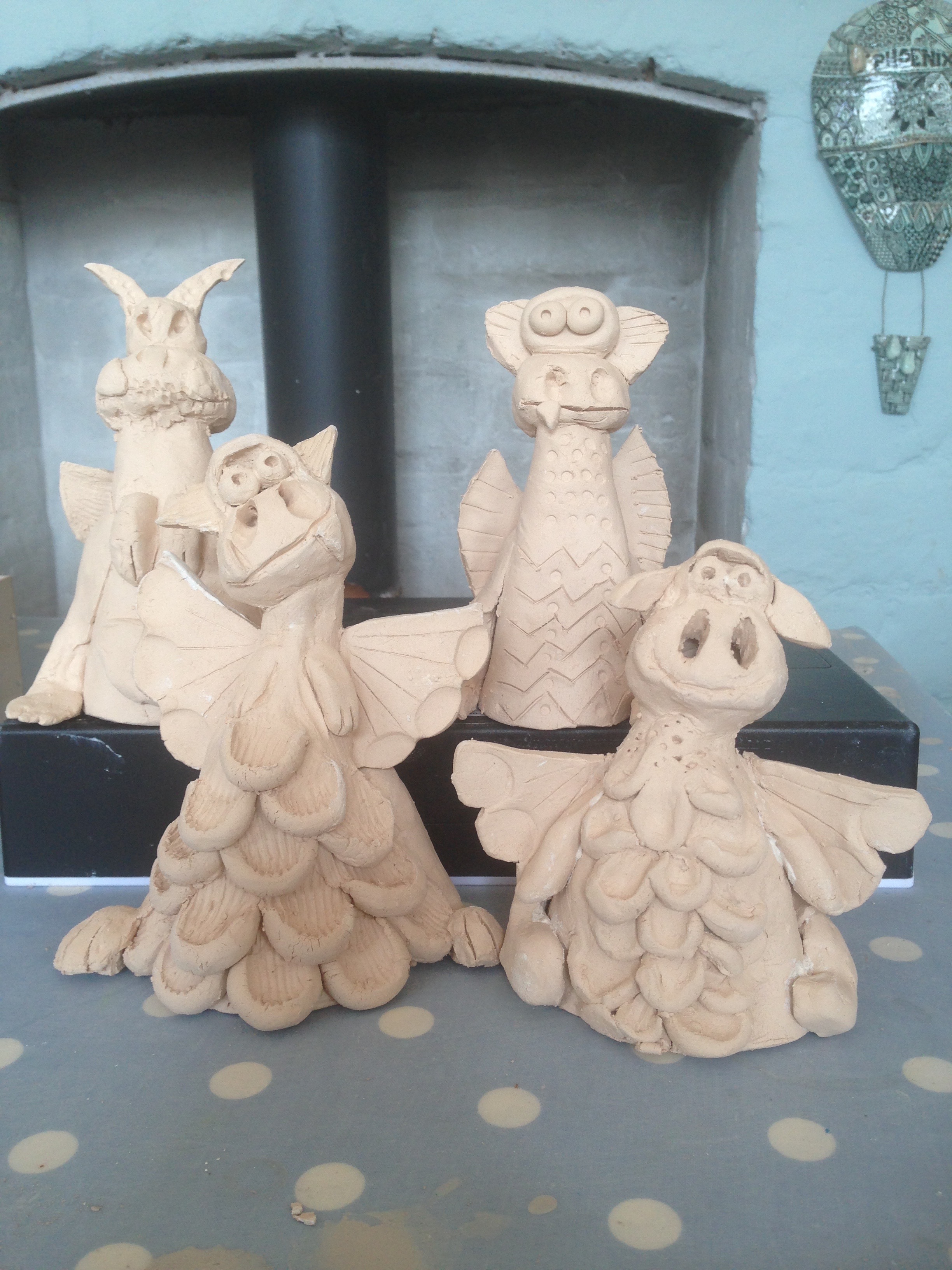 Clay Day St George's Day Dragons
