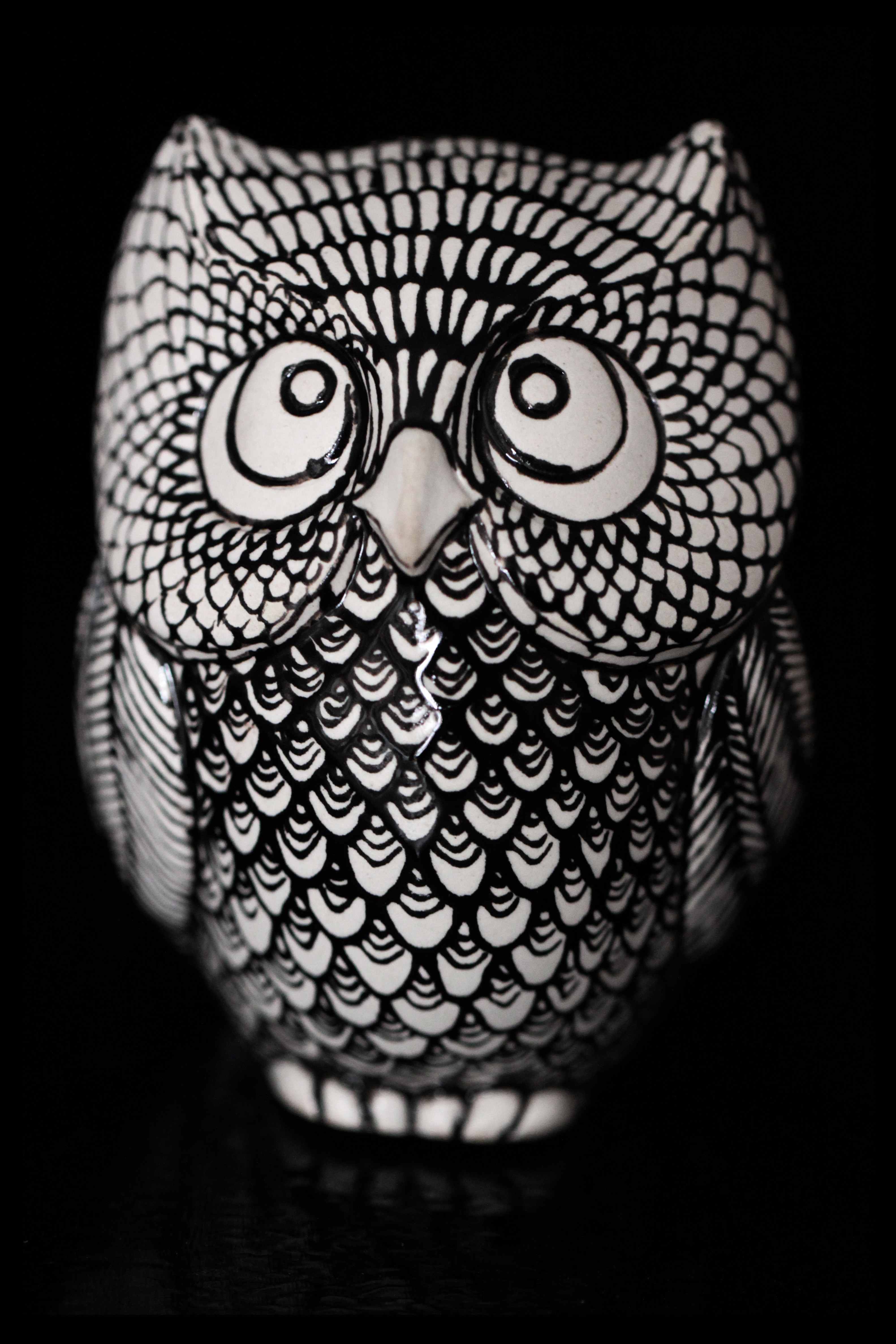Slip Cast Owl
