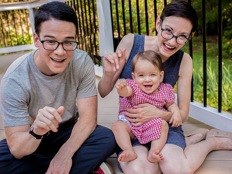 The K Family | Fairfax City, VA Family Photo Session