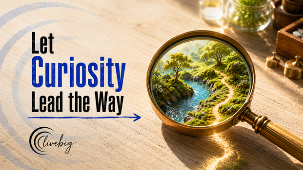 Title graphic for the post "Let Curiosity Lead the Way"