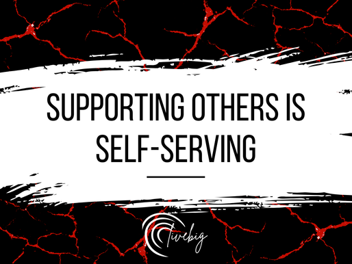 Supporting Others Is Self-Serving