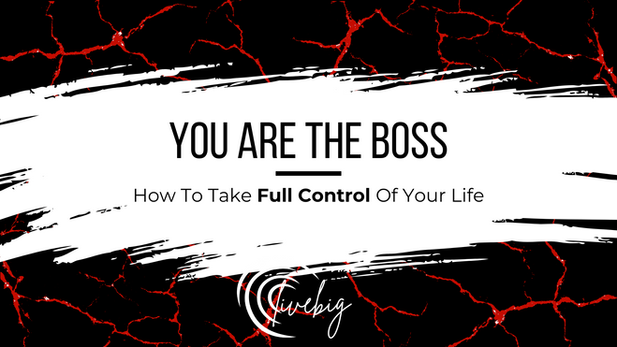 You Are the Boss: How To Take Full Control of Your Life