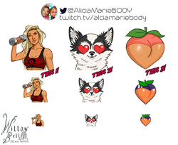 Emotes for AliciaMariebODY
