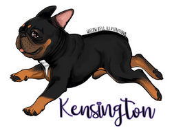 Sticker Design - Monamour Frenchies