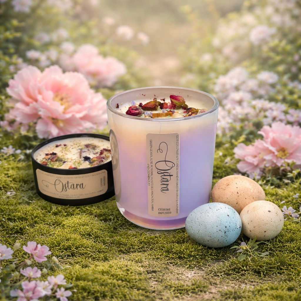 Ostara Candle