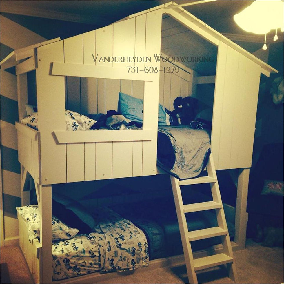 Tree House Fort Bunks