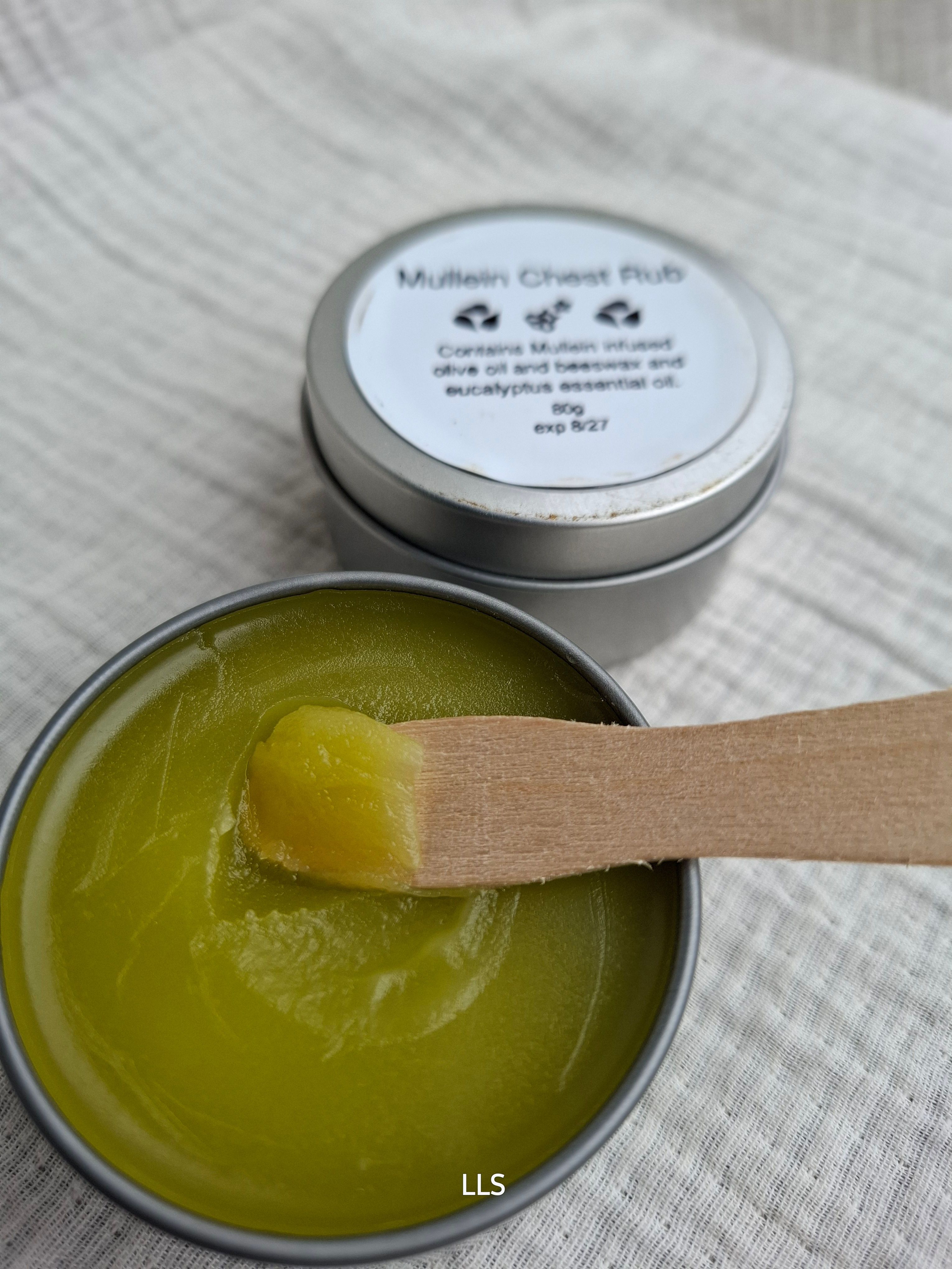 Mullein chest rub