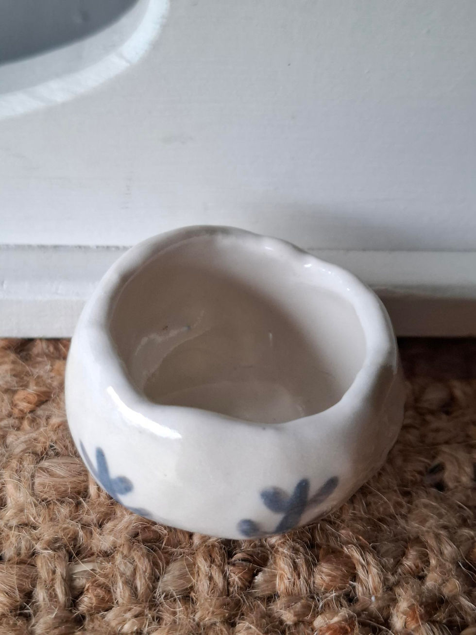 Thumbnail: Leaf mini bowl glazed ceramic.