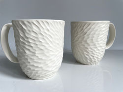 white starburst mugs