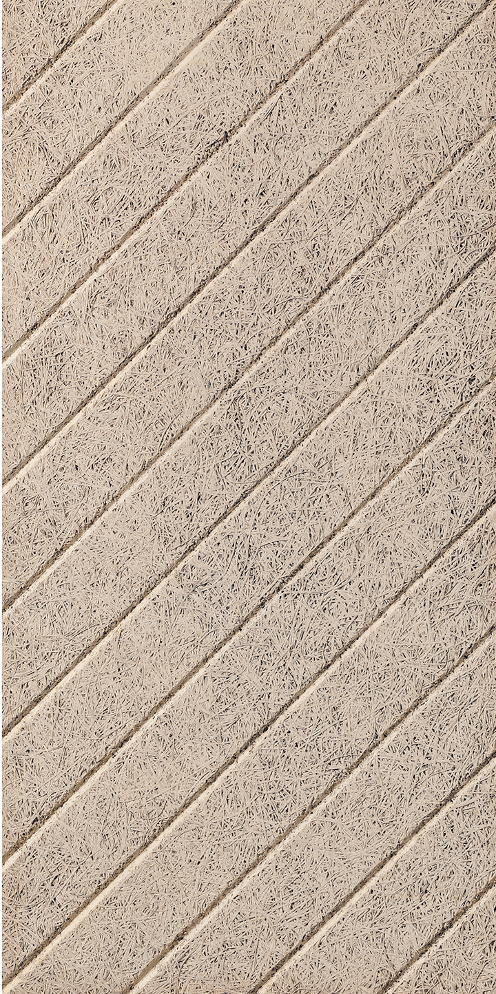 Thumbnail: Uttam Ligno Doodles Wood Wool Acoustic Panel Non Painted