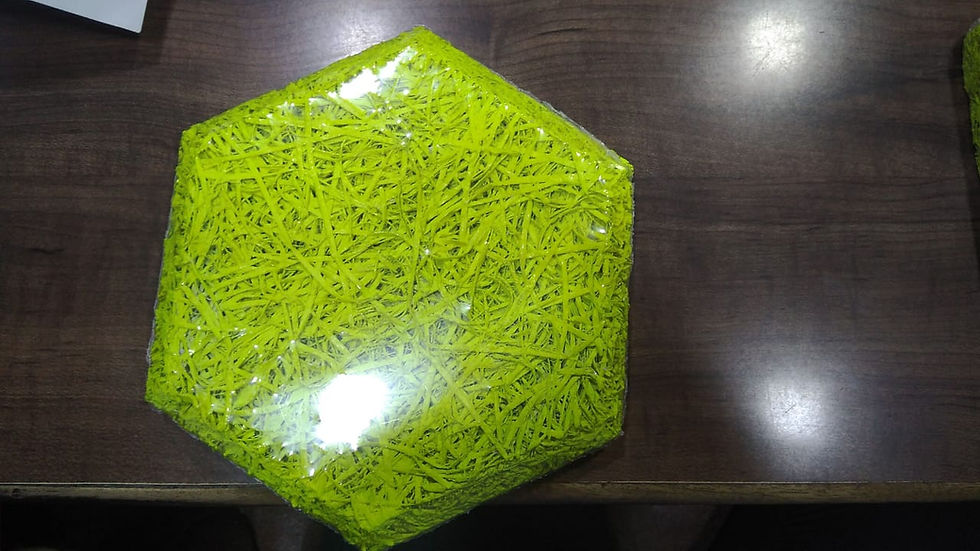 Thumbnail: Uttam Hexagonal Tiles Non Painted