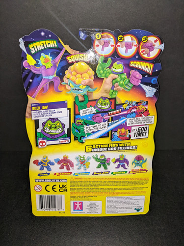 Heroes of Goo Jit Zu- Galaxy Blast Hero Pack- Rock Jaw