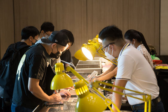 Visitors at the 8th KLINF