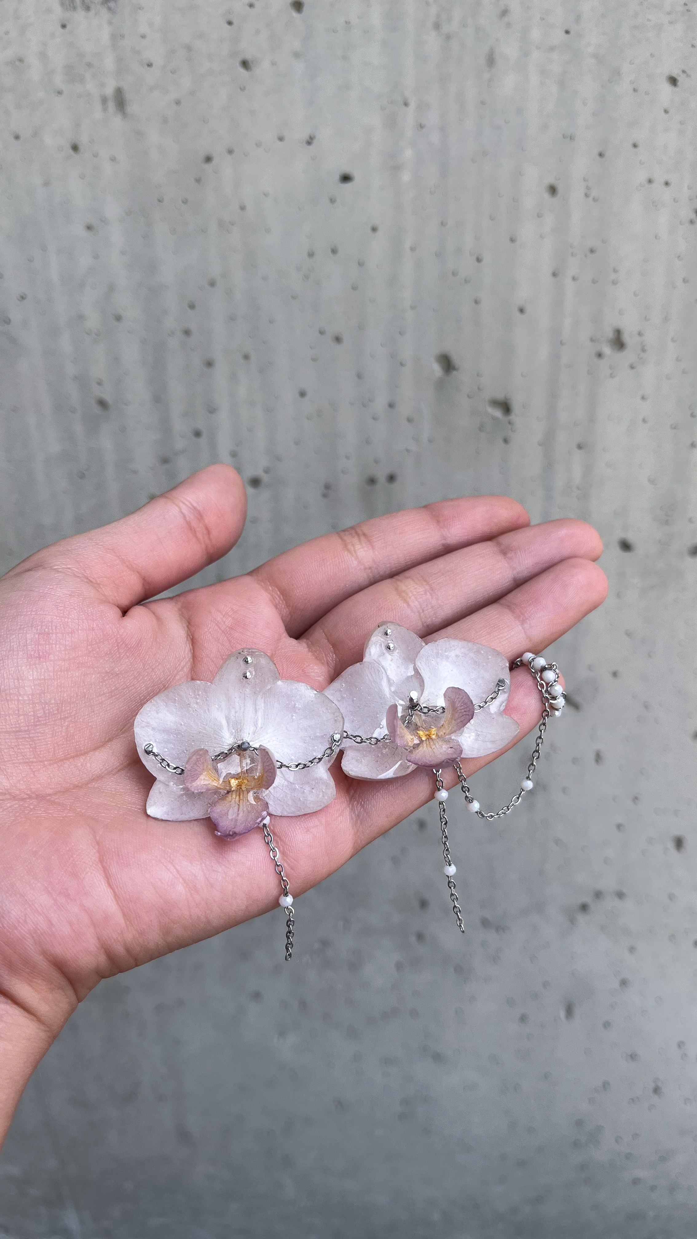 Flower n°045 - Earrings Mimi