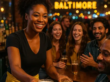 How to become a bartender in Maryland; side-hustle; flex-jobs in Baltimore