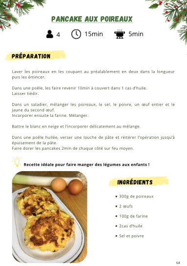 Miniature : EBOOK RECETTES ET ACTIVITÉ PHYSIQUE