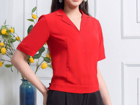 Mã giảm giá MMOutfit SƠ MI ĐỎ QUYẾN RŨ