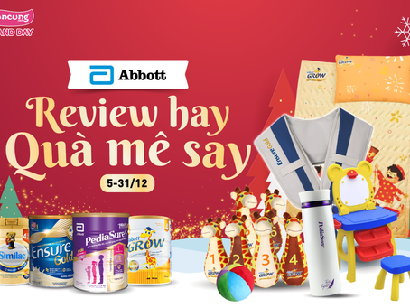 Mã giảm giá Concung.com SIÊU HỘI ABBOTT: REVIEW HAY – QUÀ MÊ SAY