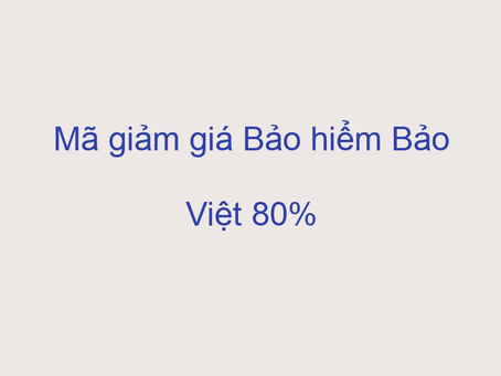 Mã giảm giá Bảo hiểm Bảo Việt 80% NGƯỜI BỊ ĐỘT QUỴ KHÔNG CÓ DẤU HIỆU GÌ TRƯỚC ĐÓ!