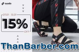 ĐỪNG QUÊN CHƯƠNG TRÌNH SALE UPTO 15% CỦA NHÀ SAADO. Chỉ áp dụng đến hết 15/1/2021
Giảm