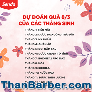 DỰ ĐOÁN QUÀ 8/3 CỦA CÁC THÁNG SINH Chỉ còn 1 tuần hơn | Sendo Khuyến Mãi