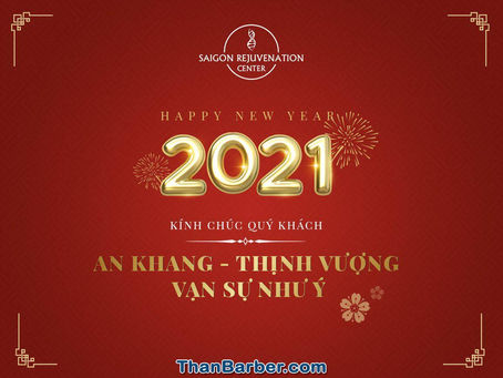Viện Trẻ hoá Sài Gòn kính chúc Quý khách hàng và gia đình năm mới An Khang – Thịnh Vượng