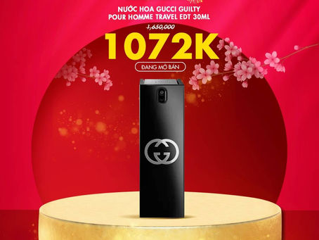 1 CLICK SĂN FLASH SALE CỰC THÍCH
GIẢM 35% Nước Hoa Gucci Guilty Pour Homme Travel EDT 3