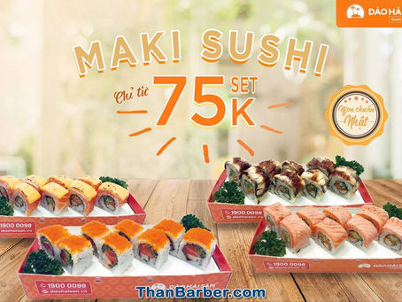 Điểm danh các loại MAKI SUSHI luôn "được lòng" khách Đảo
Maki sushi được ưa