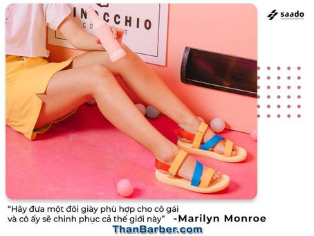 Mã giảm giá Saado "Hãy đưa một đôi giày phù hợp cho cô gái và cô ấy sẽ chinh phục cả thế giới