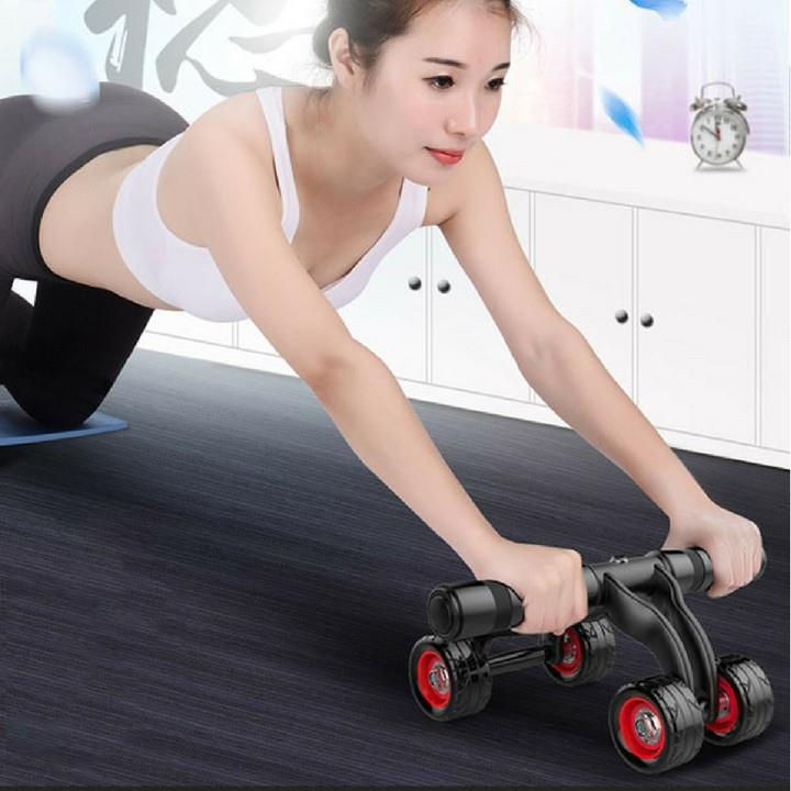 Con lăn tập bụng rất thích hợp cho các bạn nữ (Ảnh: shopee.vn)