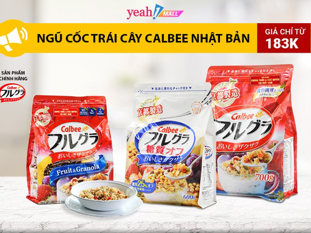 Mã giảm giá Yeah1 Mall BỮA ĂN CALBEE NGẬP TRÀN SẮC MÀU HẠNH PHÚC