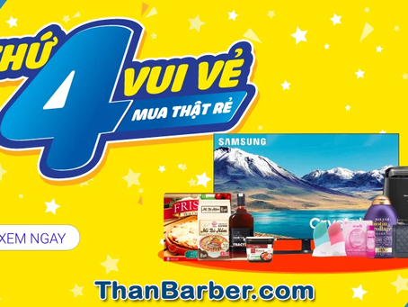 QUÁ XÁ ĐÃ BÀ CON ƠI!
ƯU ĐÃI SIÊU HẤP DẪN MÙA LỄ HỘI + HOÀN TIỀN LÊN ĐẾN 150.000 VNĐ TẠI