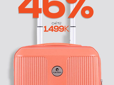 Trời ban mỗi chữ “SALE” mình đừng nên bỏ lỡ!
GIẢM LIỀN TAY 1.300.000Đ – Vali #Kakashi_