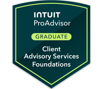 Accounting certification badge