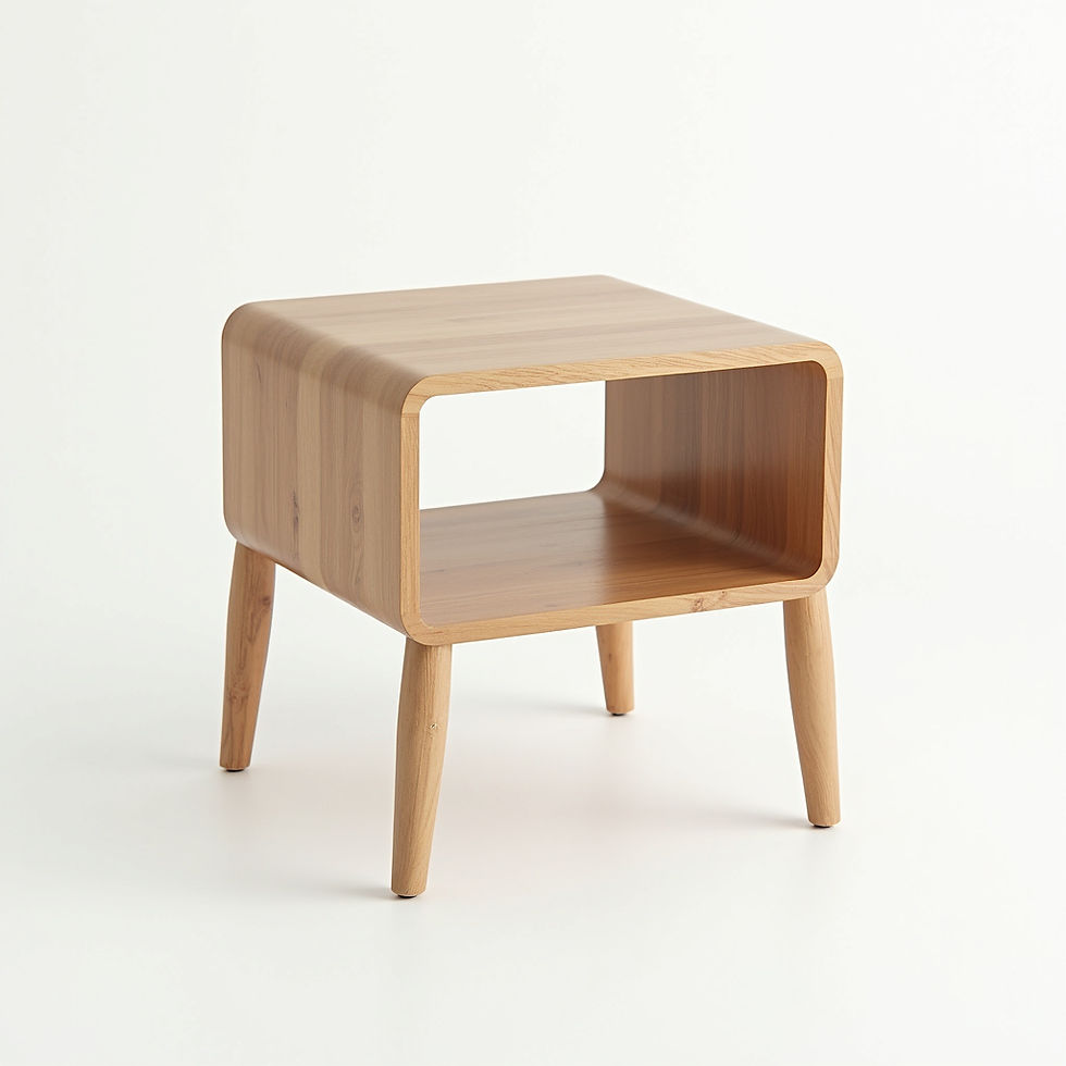 Solid Wood Side Table
