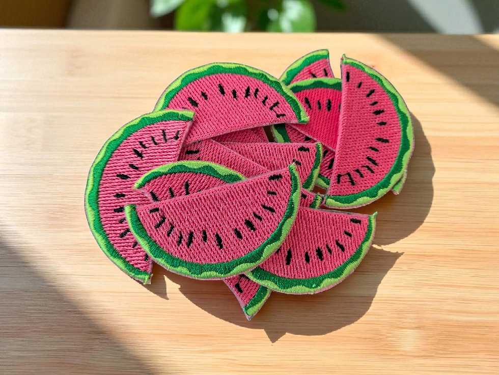 Watermelon 2"Iron On Patch