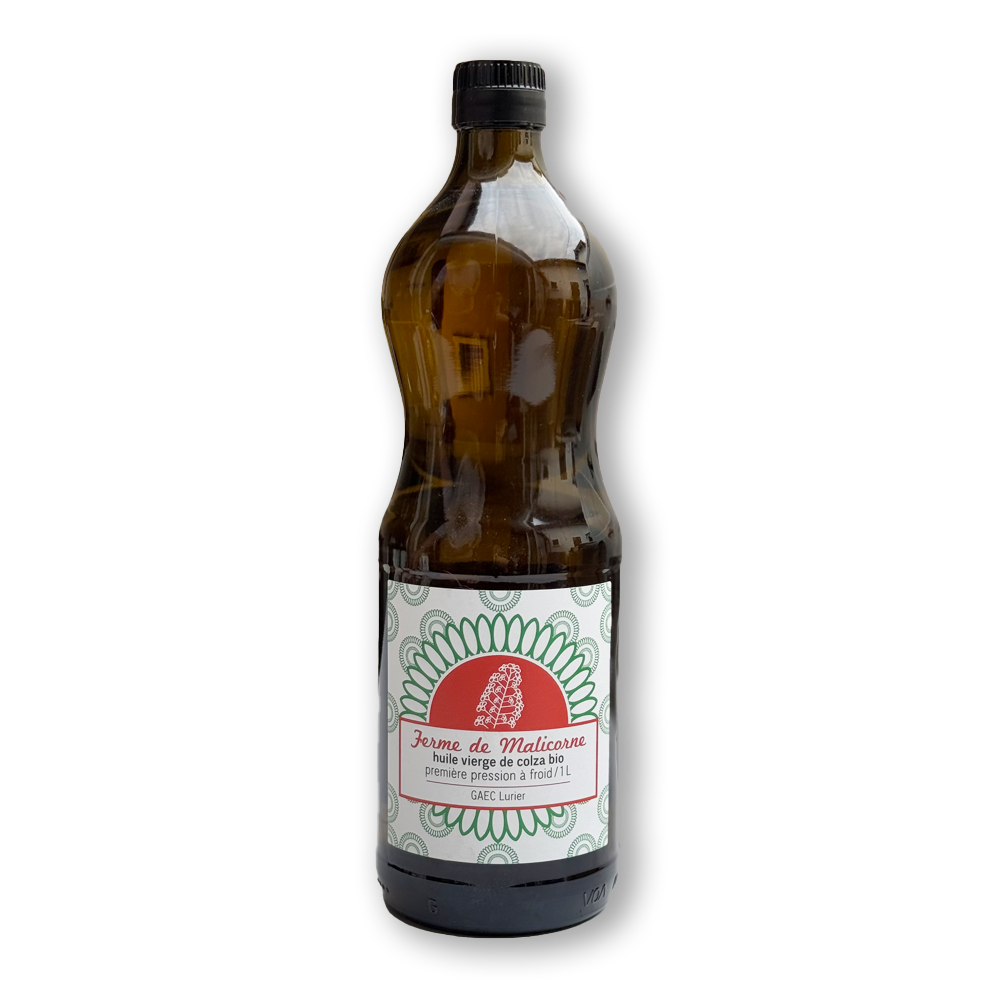 Huile vierge de colza