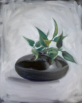 black vase 2